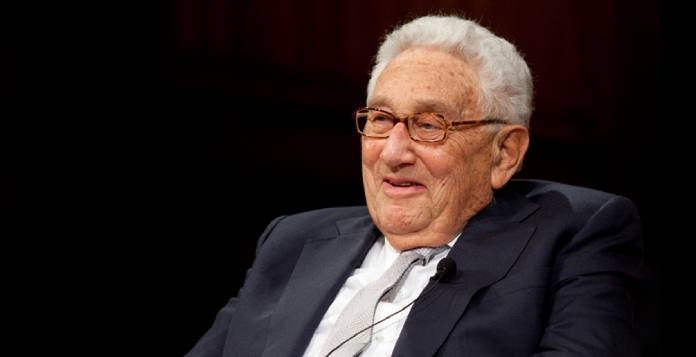 American diplomat Former national security advisor Henry Kissinger