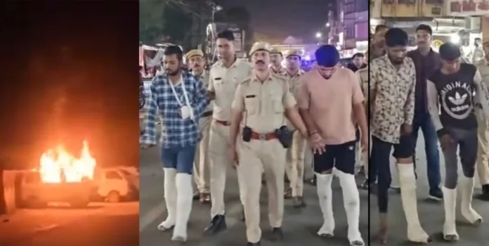 Attack on Hindu for bursting crackers