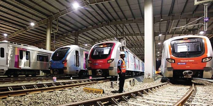 indian metro line development