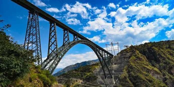 chinab railway bridge