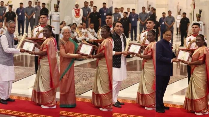 receive-bharat-ratna-from-president-droupadi-mumru