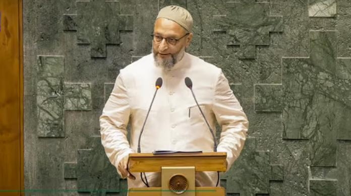 owaisi statement oath parlianment 