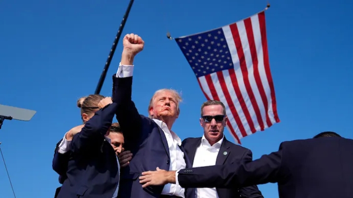 former president donald trump american rally