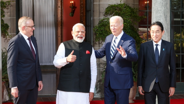 quad summit india strategy against china